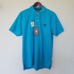 Mens Beverly Hills Polo Club Hertiage Short Sleeve Shirt SZ Medium